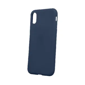 Луксозен силиконов калъф за Motorola Moto G62 5G – Тъмносин