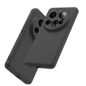 Луксозен силиконов калъф за Xiaomi 15 Ultra – Черен - imagine 2