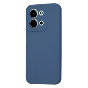 Луксозен силиконов калъф за Xiaomi Redmi 15C – Тъмносин - imagine 2