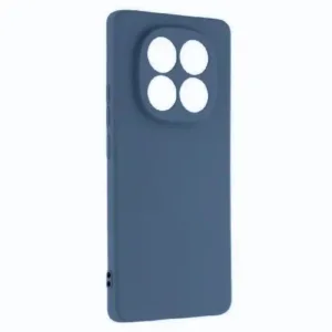 Луксозен силиконов калъф за Xiaomi Redmi Note 14 Pro 4G – Тъмносин - imagine 2