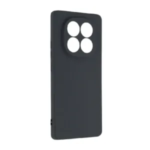 Луксозен силиконов калъф за Xiaomi Redmi Note 15 Pro 5G – Черен - Изображение 3