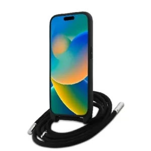 Оригинален кейс Karl Lagerfeld за iPhone 15 Pro Max - Черен - imagine 4