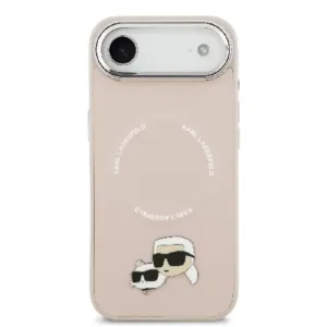 Оригинален кейс Karl Lagerfeld за iPhone 17 Air - Розов - imagine 3