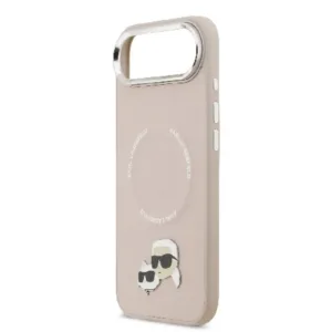 Оригинален кейс Karl Lagerfeld за iPhone 17 Air - Розов - imagine 6