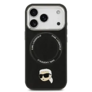 Оригинален кейс Karl Lagerfeld за iPhone 17 Pro - Черен - imagine 3