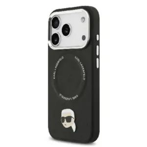 Оригинален кейс Karl Lagerfeld за iPhone 17 Pro Max с MagSafe - Черен - imagine 2
