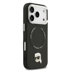 Оригинален кейс Karl Lagerfeld за iPhone 17 Pro Max с MagSafe - Черен - imagine 3