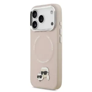 Оригинален кейс Karl Lagerfeld за iPhone 17 Pro - Розов - Изображение 2