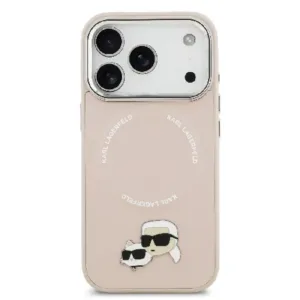 Оригинален кейс Karl Lagerfeld за iPhone 17 Pro - Розов - Изображение 3