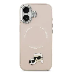Оригинален кейс Karl Lagerfeld за iPhone 17 - Розов - imagine 3