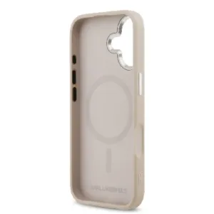 Оригинален кейс Karl Lagerfeld за iPhone 17 - Розов - imagine 7
