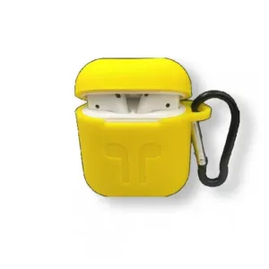 Силиконов калъф за AirPods 1/2 - Жълт