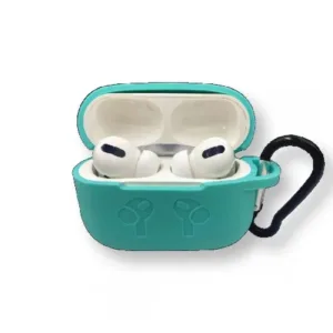 Силиконов калъф за AirPods Pro - Мента