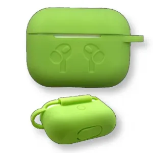 Силиконов калъф за Airpods Pro - Зелен - Изображение 2