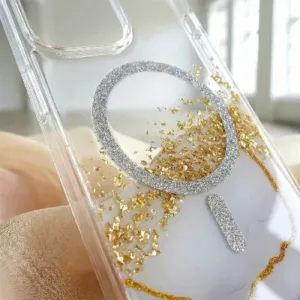 Стилен калъф с 3D ефект за iPhone 17 - бял - imagine 5