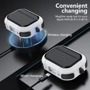 Удароустойчив калъф за Airpods 3 - Тъмно Зелен - Изображение 2