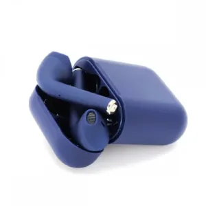WUW Безжични Bluetooth слушалки с кристален звук - Тъмно Син R166 - Изображение 3