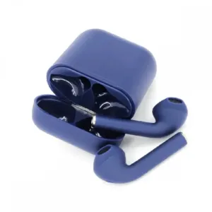 WUW Безжични Bluetooth слушалки с кристален звук - Тъмно Син R166 - Изображение 4