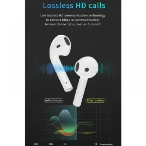 WUW Безжични Bluetooth слушалки с кристален звук - Тъмно Син R166 - Изображение 8