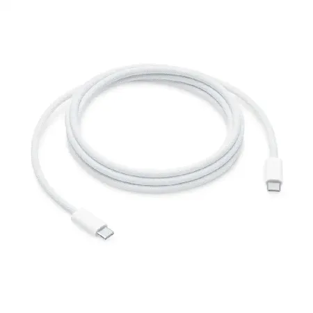 Cablu Apple USB-C cu ștecher USB-C 2m 240w 1779306593503 La Topcase, știm că smartphone-ul tău este o parte integrantă a vieții tale de zi cu zi și merită protecție fiabilă încă din prima zi. De aceea, selectăm cu atenție fiecare produs din catalogul nostru pentru a-ți oferi huse, protecții și accesorii de calitate care combină securitatea, stilul și confortul. Serviciul rapid este la fel de important pentru noi. Ne străduim să procesăm și să expediem fiecare comandă cât mai repede posibil, astfel încât dispozitivul tău să poată primi protecția necesară, fără a aștepta inutil. Pentru că noi credem că liniștea sufletească începe cu un telefon bine protejat.