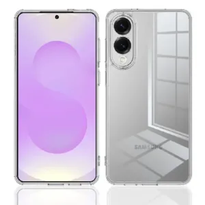 Силиконов кейс 2mm Samsung Galaxy A57 - Прозрачен - imagine 3