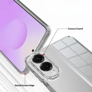 Силиконов кейс 2mm Samsung Galaxy A57 - Прозрачен - imagine 4